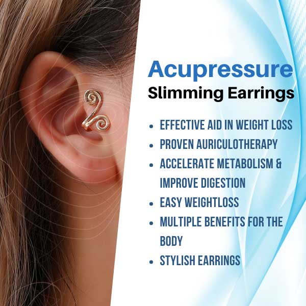 (🔥Limited Time Discount Last Day)Histone Acupressure Slimming Earrings