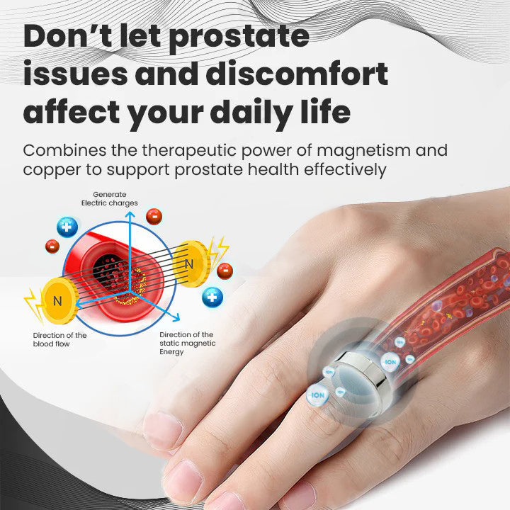 【 ✨Official Brand Store ✨】Histone™ CopperMag Prostate Therapy Ring